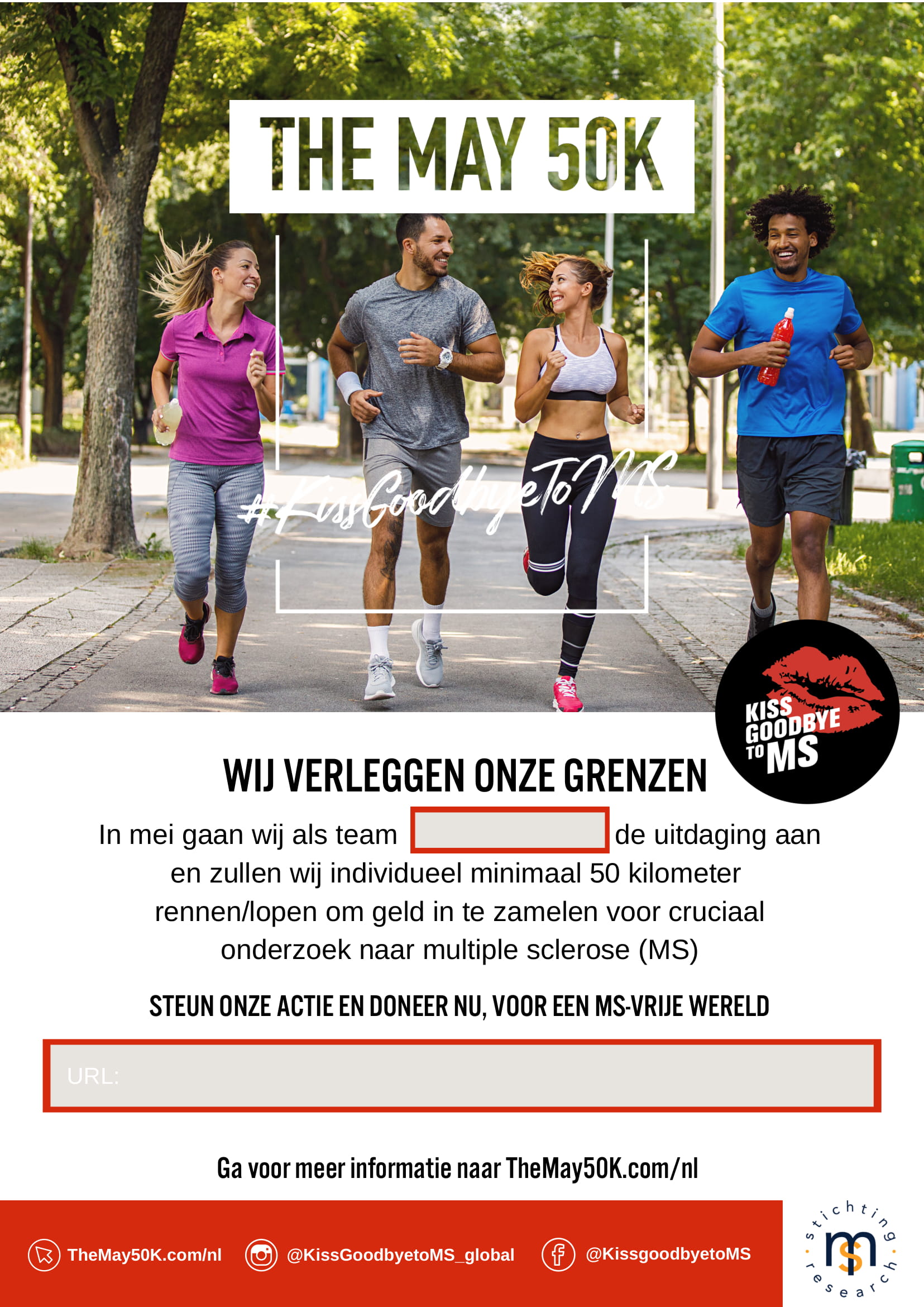Netherlands Poster A4 Team- Doneer
