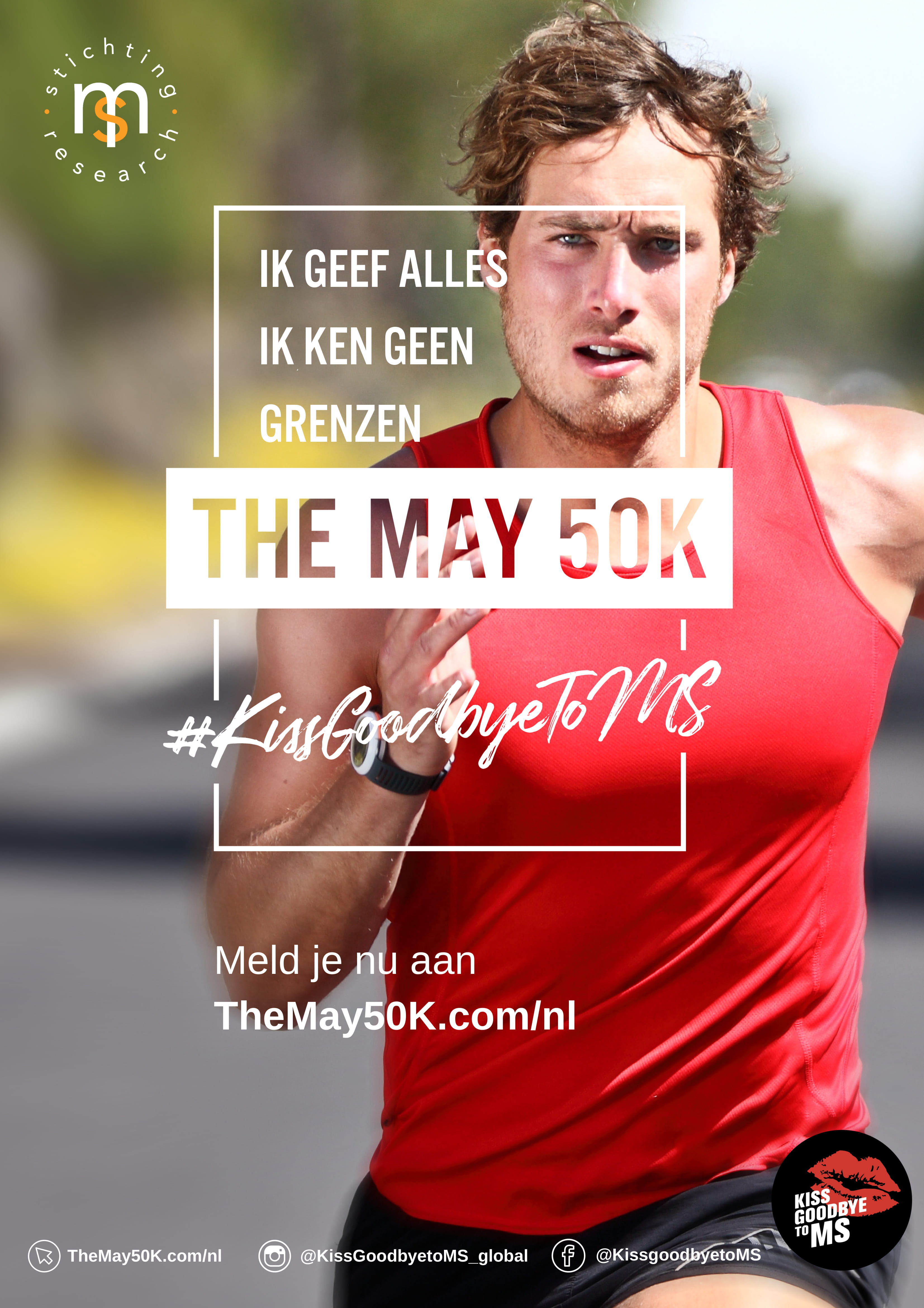 Netherlands Poster A2-Ik geef alles